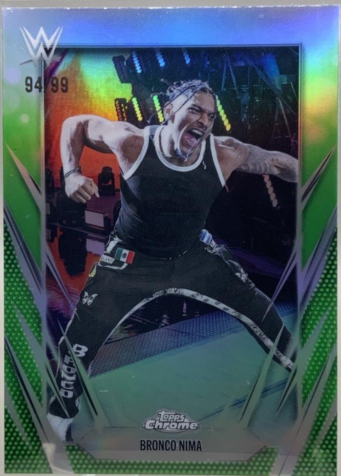 Bronco Nima [Green Refractor] #103