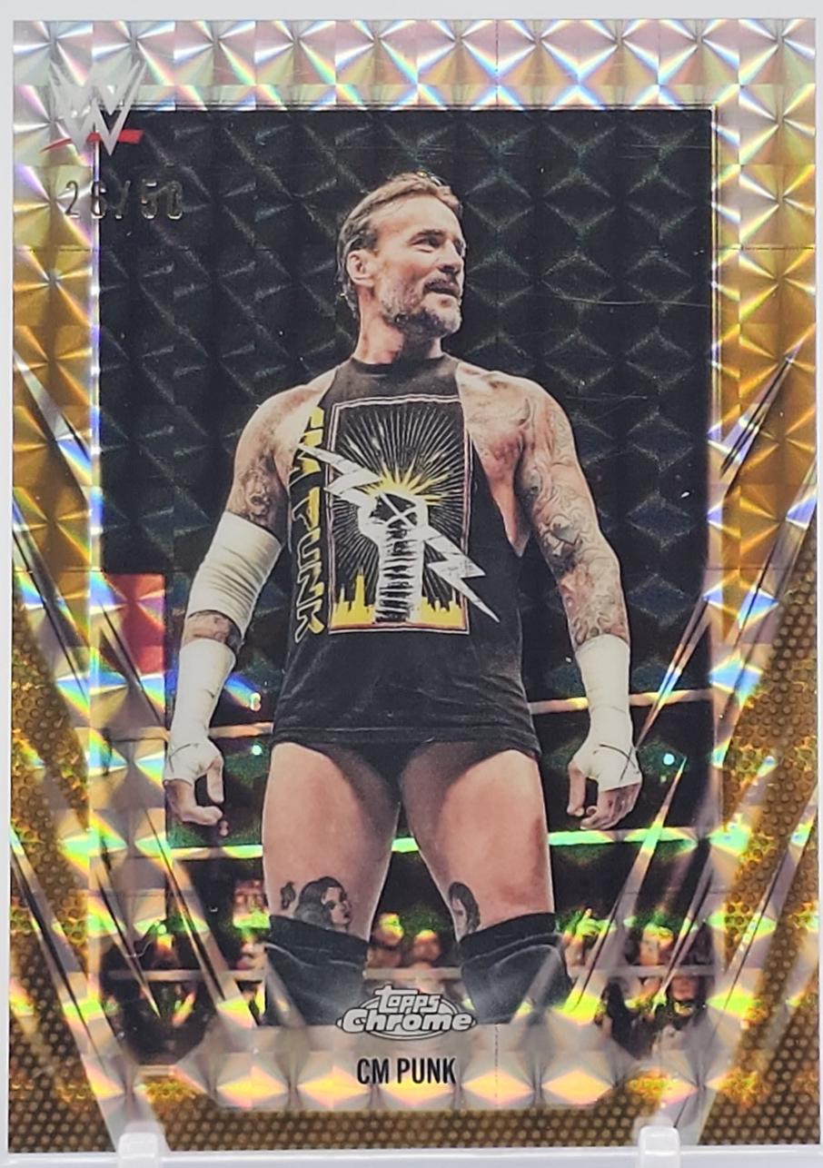CM Punk [Gold Geometric] #49