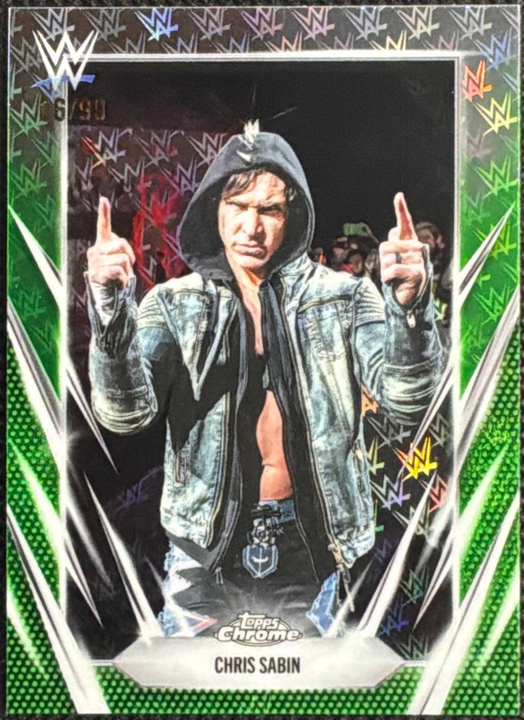 Chris Sabin [Green Refractor] #124