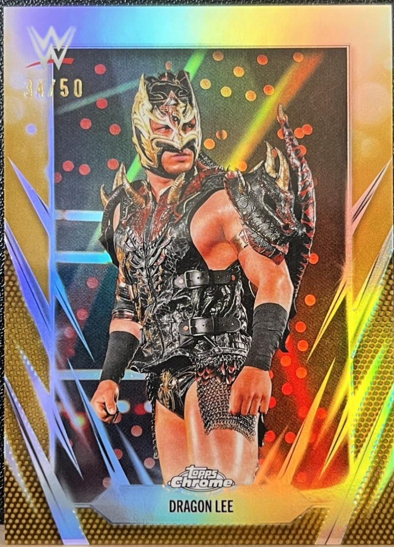 Dragon Lee [Gold Refractor] #155