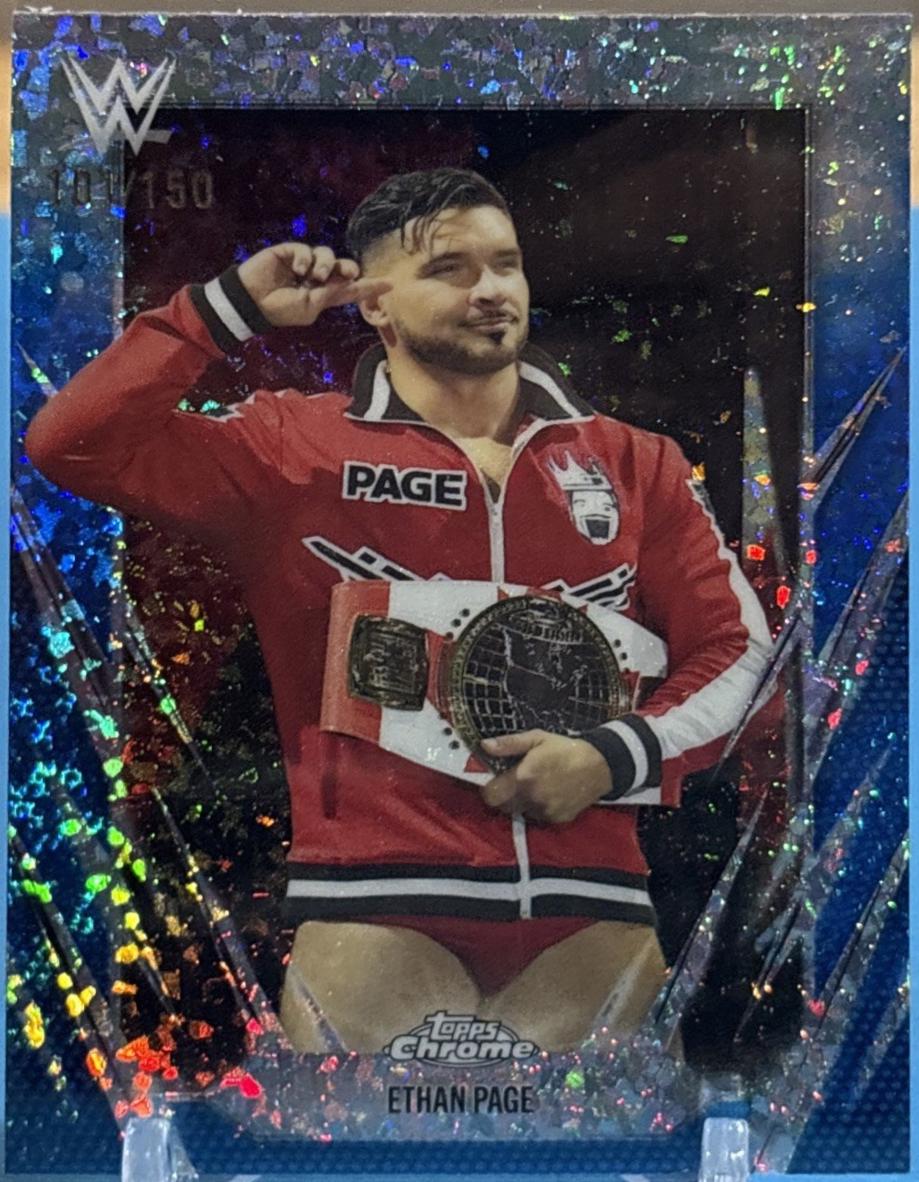 Ethan Page [Blue Mini Diamond Refractor] #133