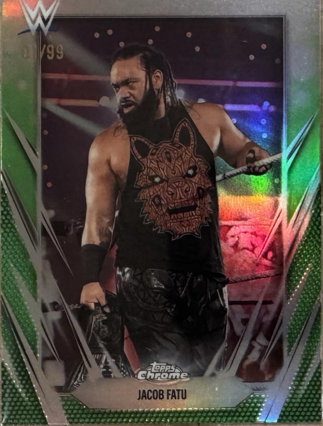 Jacob Fatu [Green Refractor] #55