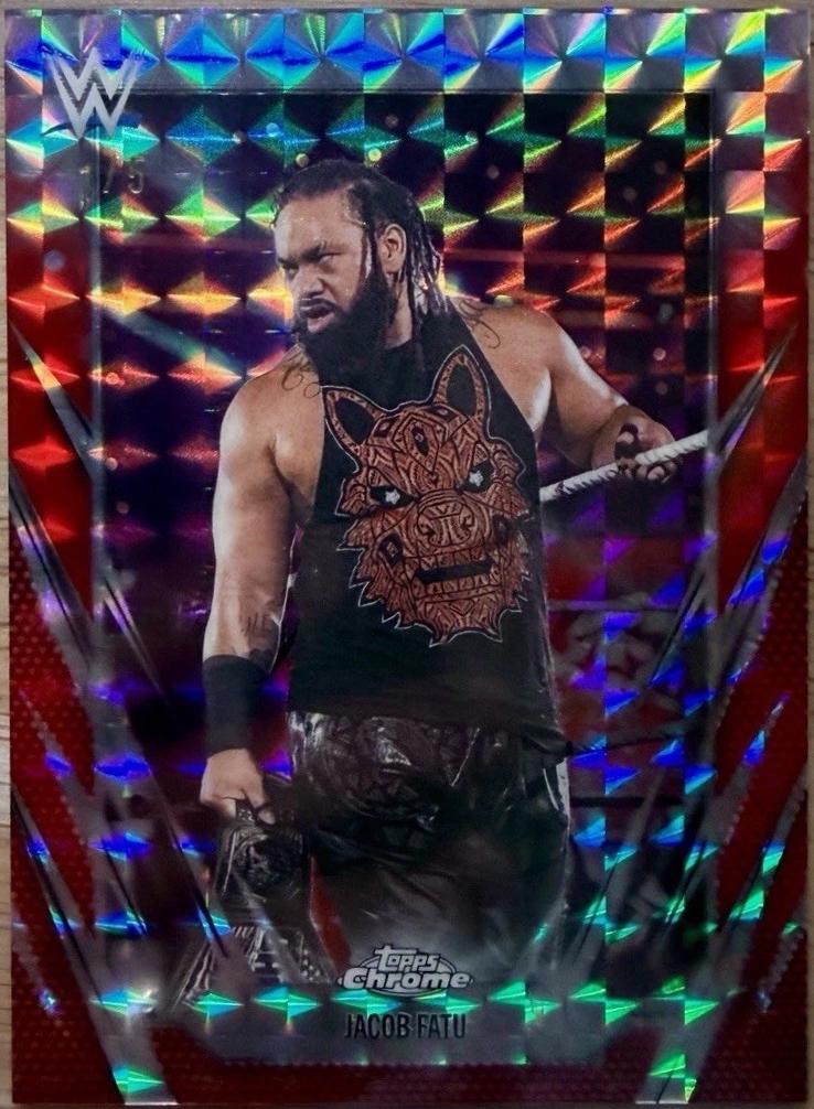 Jacob Fatu [Red Geometric] #55