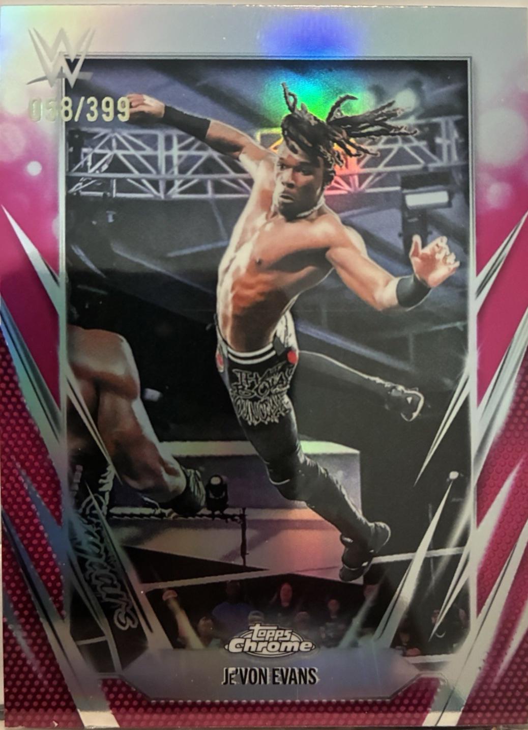 Je'Von Evans [Magenta Refractor] #186