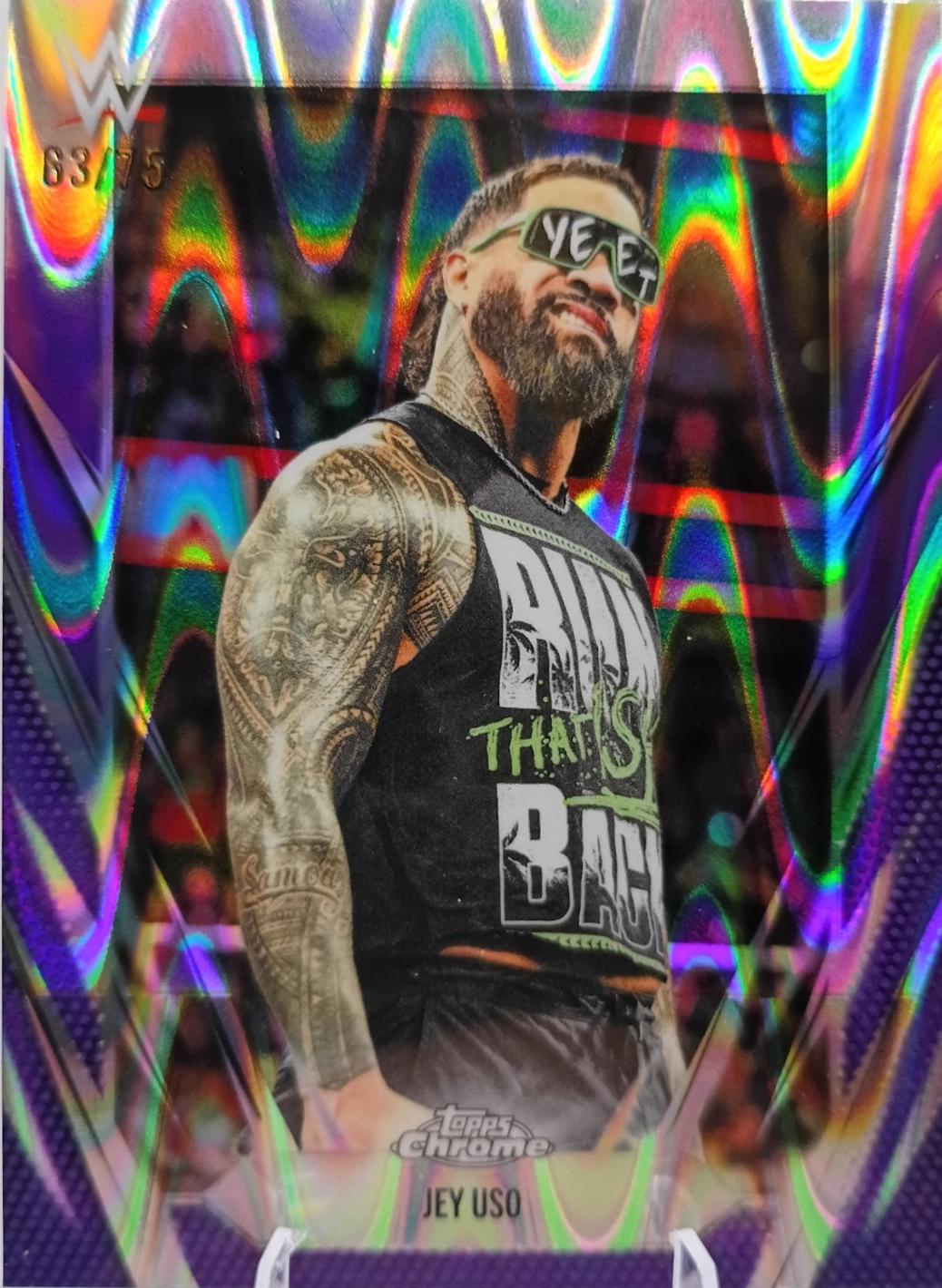 Jey Uso [Purple Refractor] #83