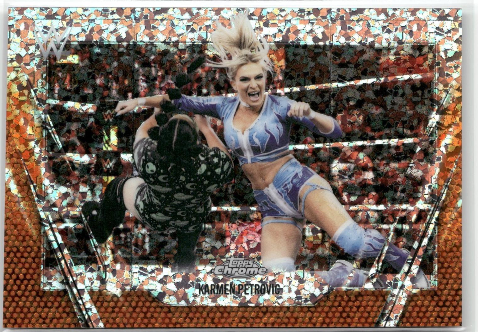 Karmen Petrovic [Orange Mini Diamond Refractor] #54