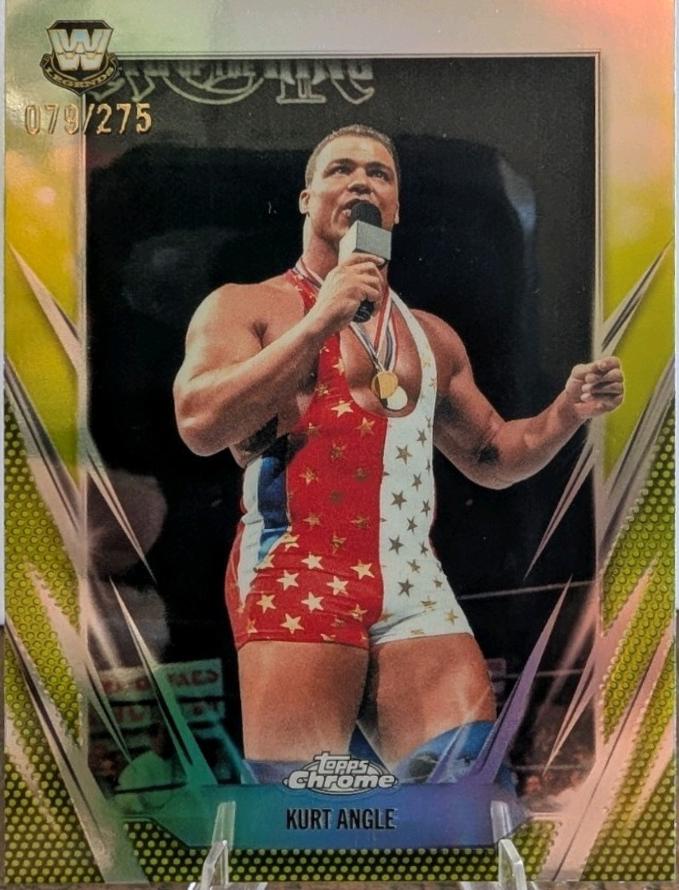 Kurt Angle [Yellow Refractor] #123