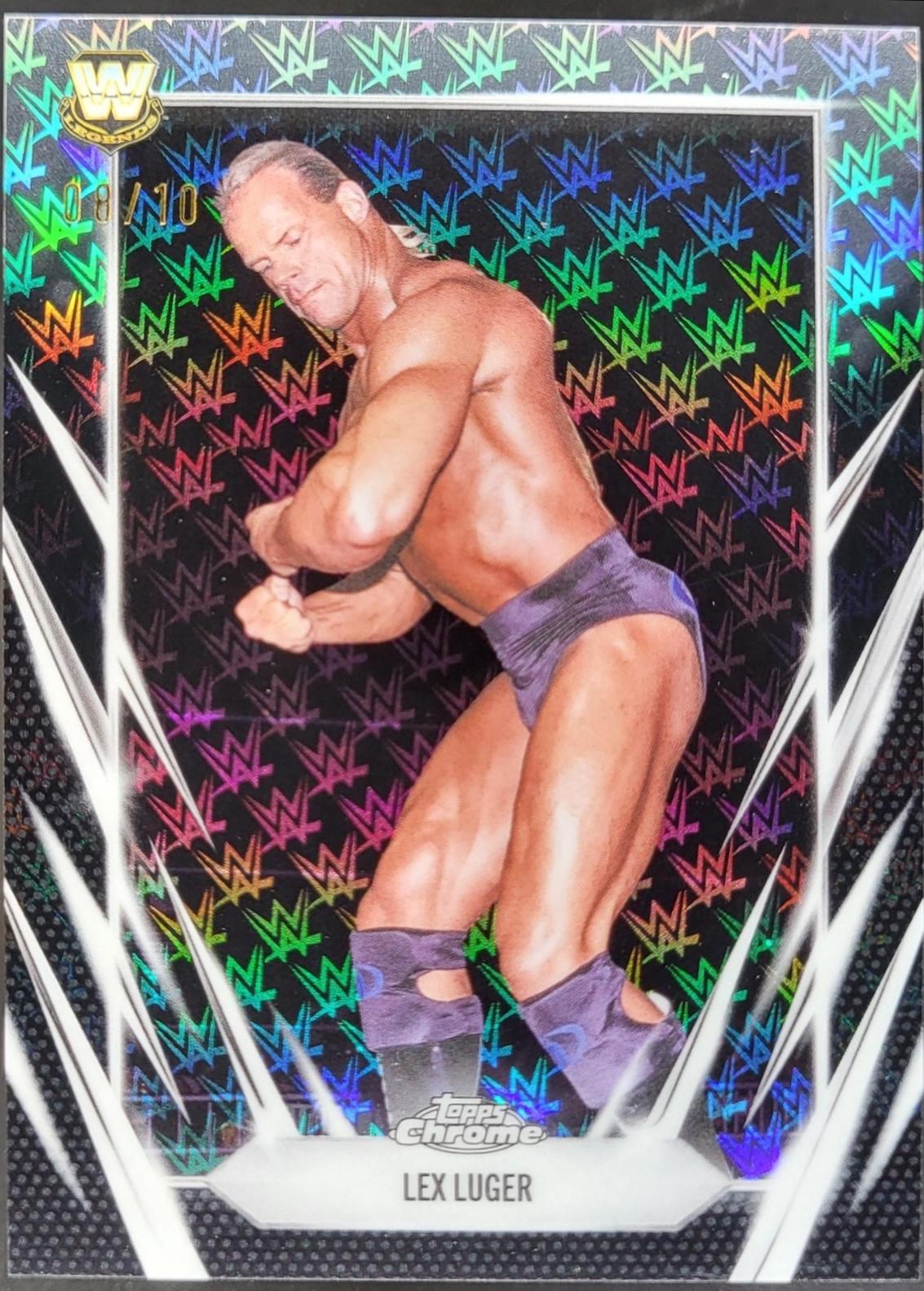 Lex Luger [Black Refractor] #125