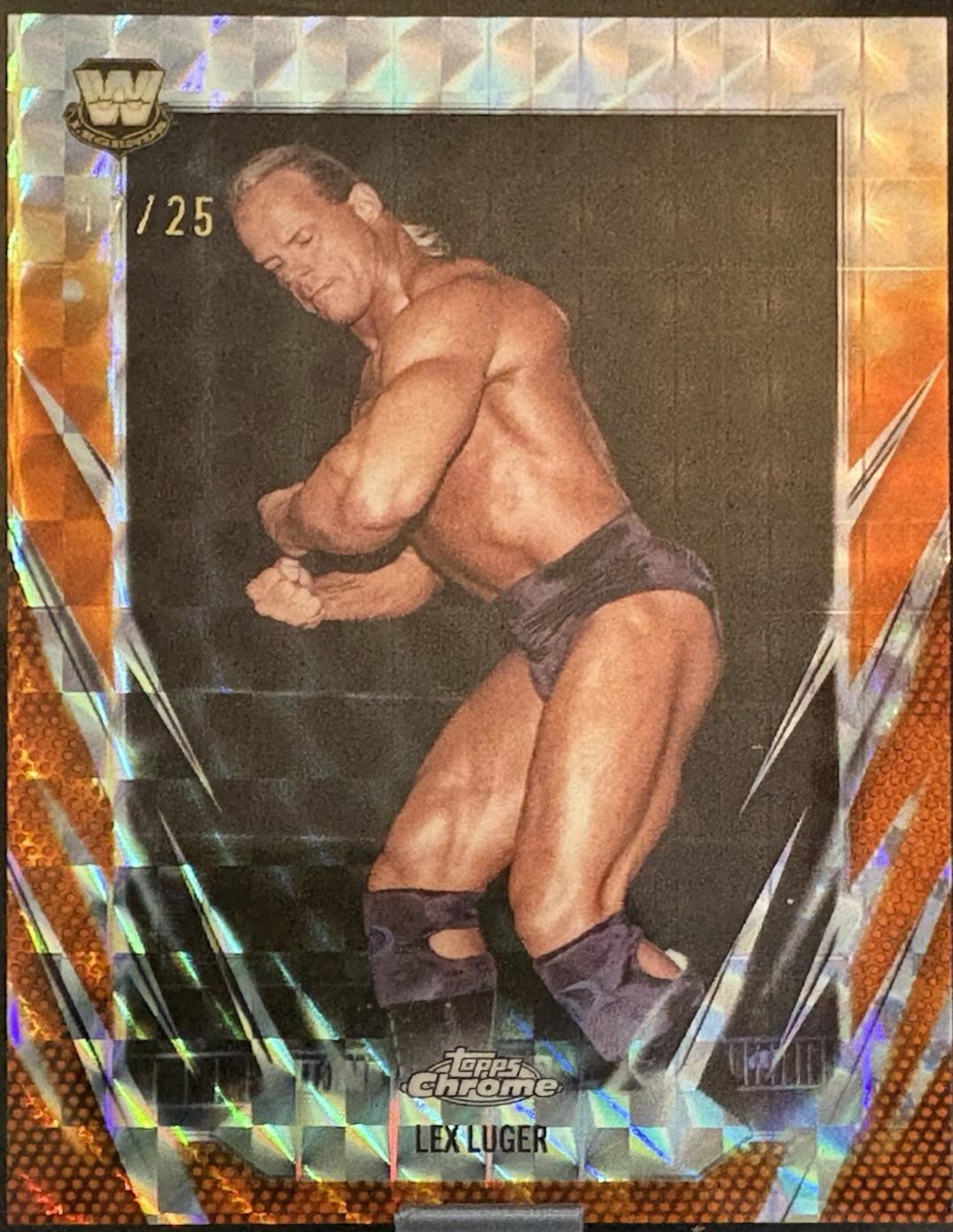 Lex Luger [Orange Geometric] #125