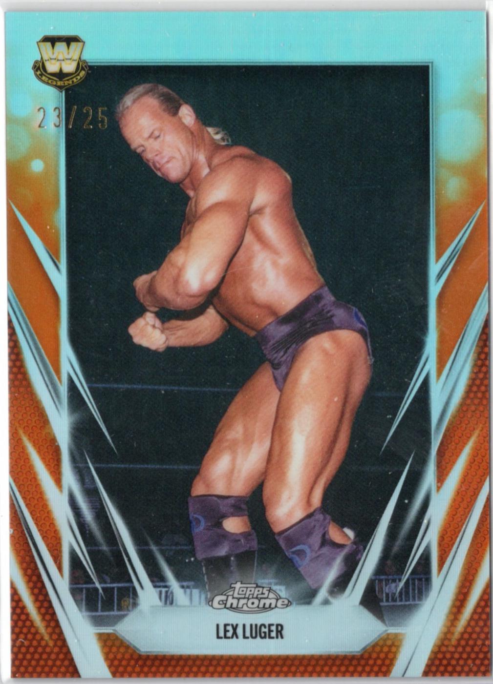 Lex Luger [Orange Refractor] #125
