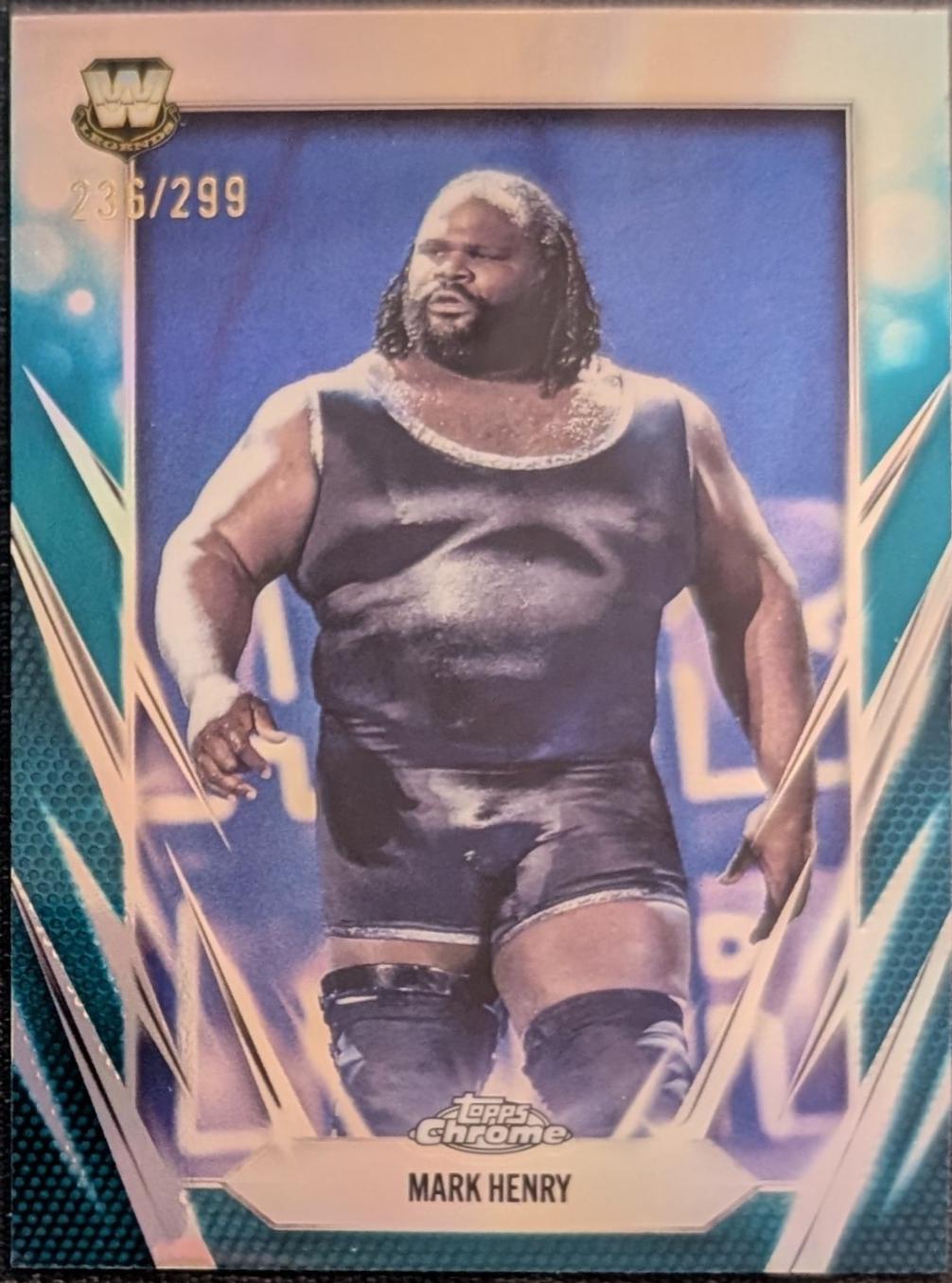 Mark Henry [Teal Refractor] #138