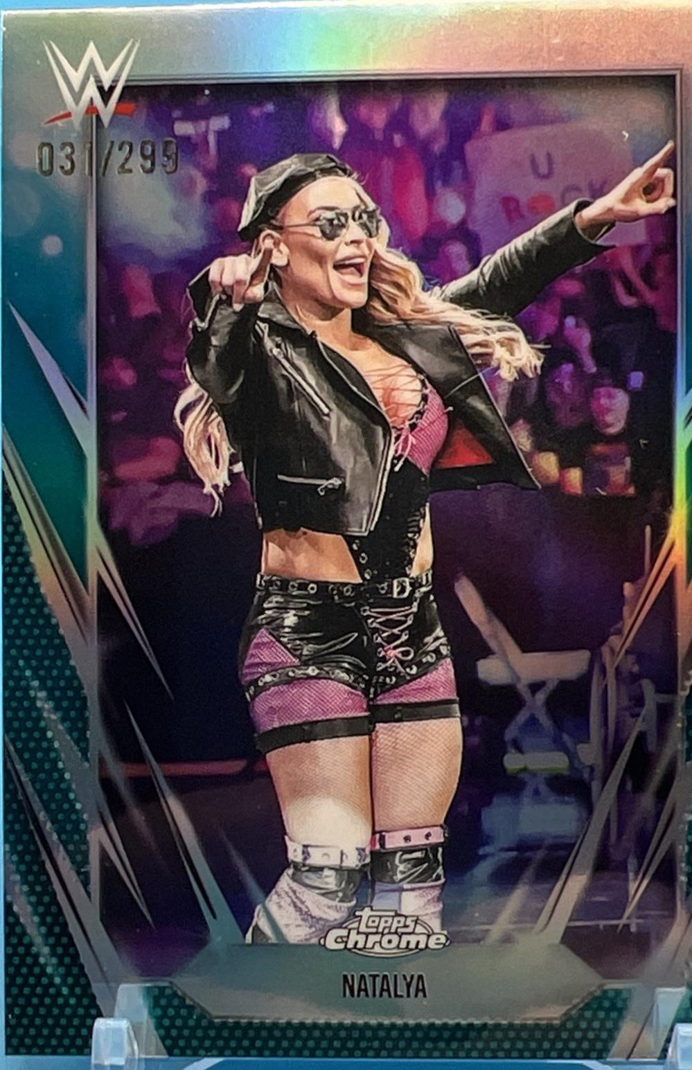 Natalya [Teal Refractor] #129