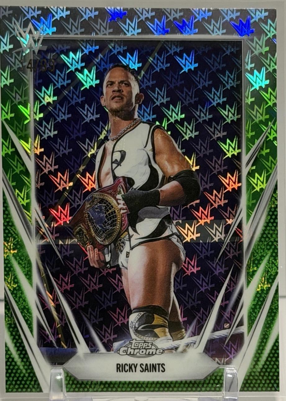 Ricky Saints [Green Refractor] #94