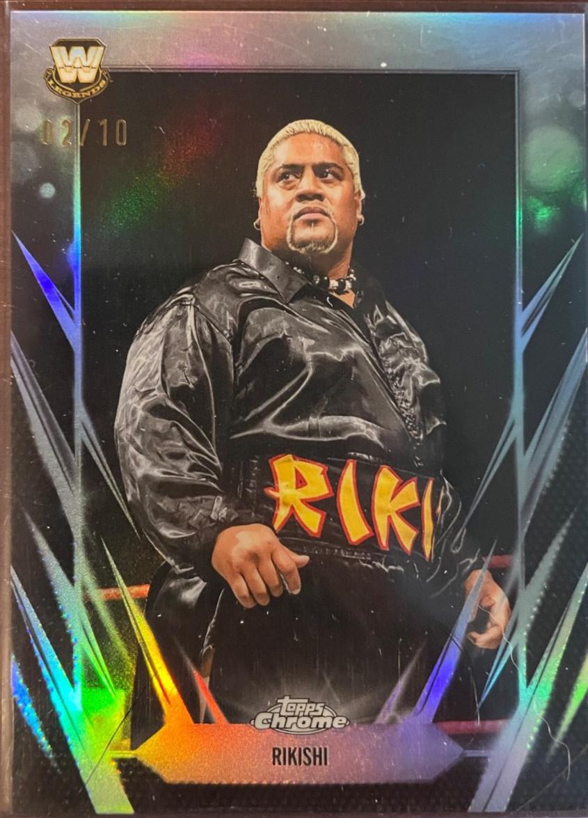 Rikishi [Black Refractor] #92