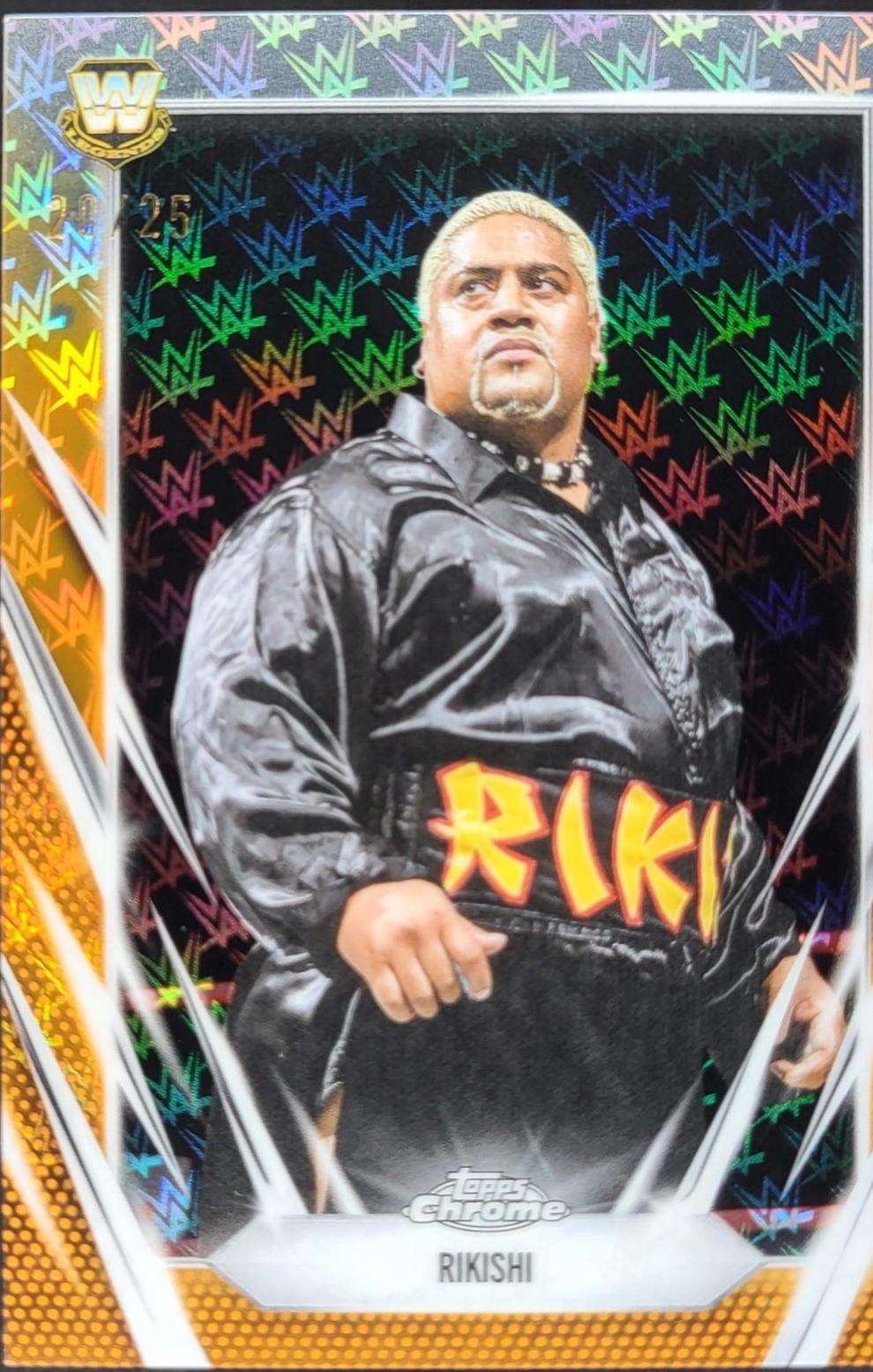 Rikishi [Orange Refractor] #92