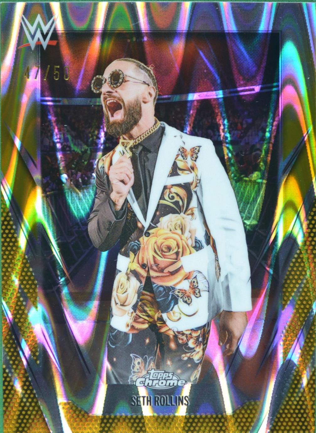 Seth Rollins [Gold RayWave Refractor] #40