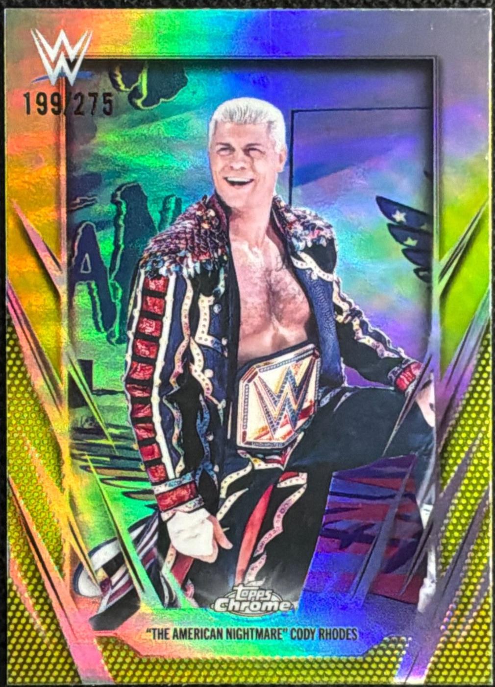 The American Nightmare Cody Rhodes [Yellow Refractor] #21