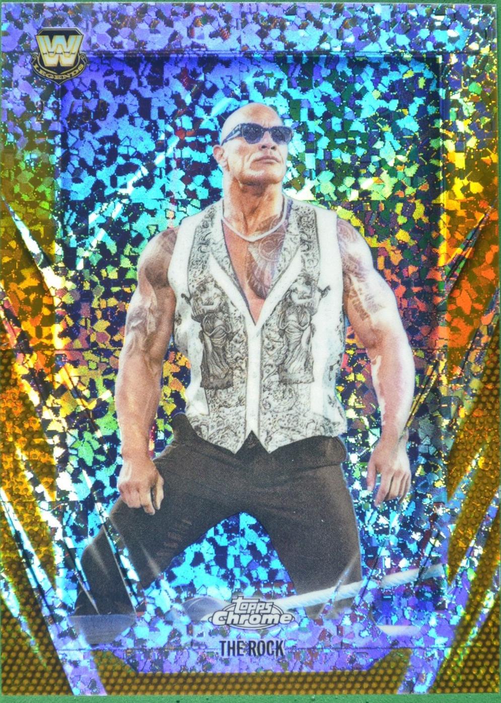 The Rock [Gold Mini Diamond Refractor] #1