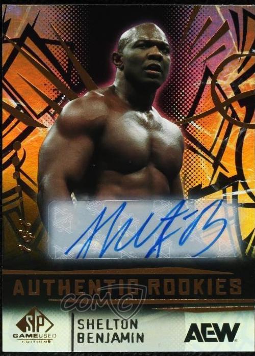 Shelton Benjamin [Gold Memorabilia Autograph] #92