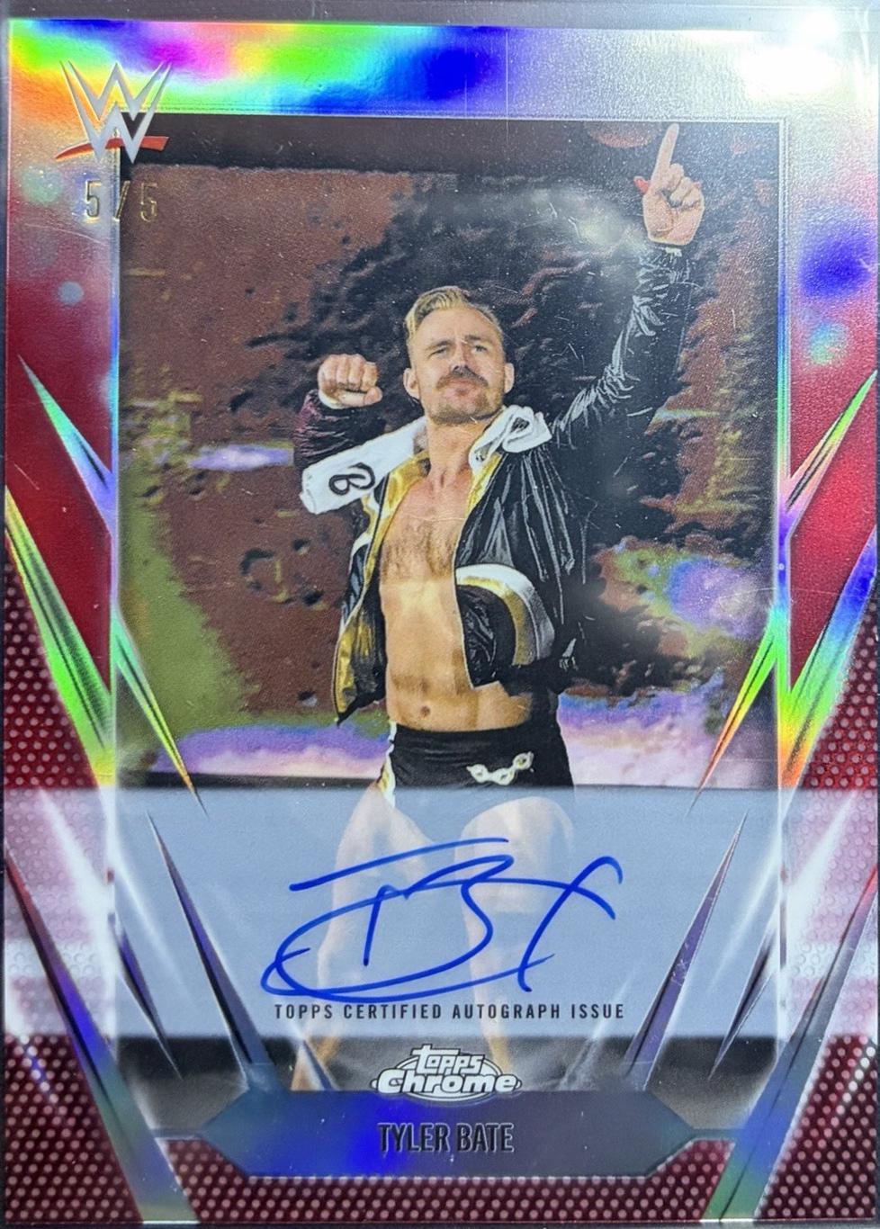 Tyler Bate [Red] #BCA-TBT