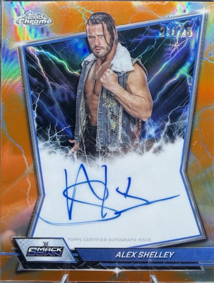 Alex Shelley [Orange Refractor] #BBA-ALE