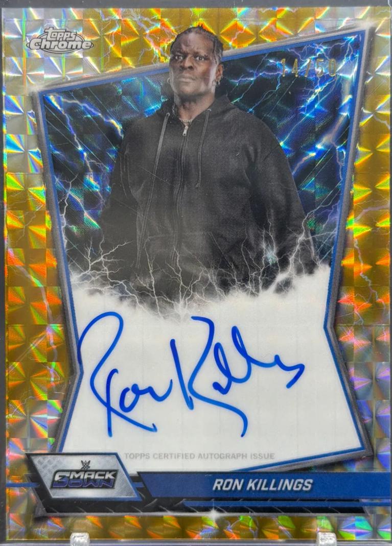 Ron Killings [Gold Refractor] #BBA-RON