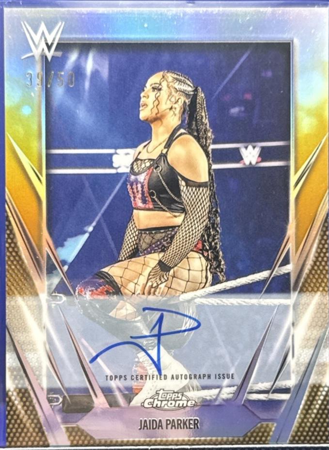 Jaida Parker [Gold Refractor] #NXT-JAI