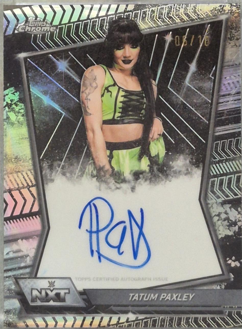 Tatum Paxley [Black Refractor] #NXT-TAT