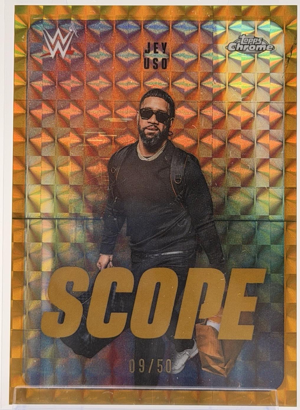 Jey Uso [Gold Refractor] #SCO-8
