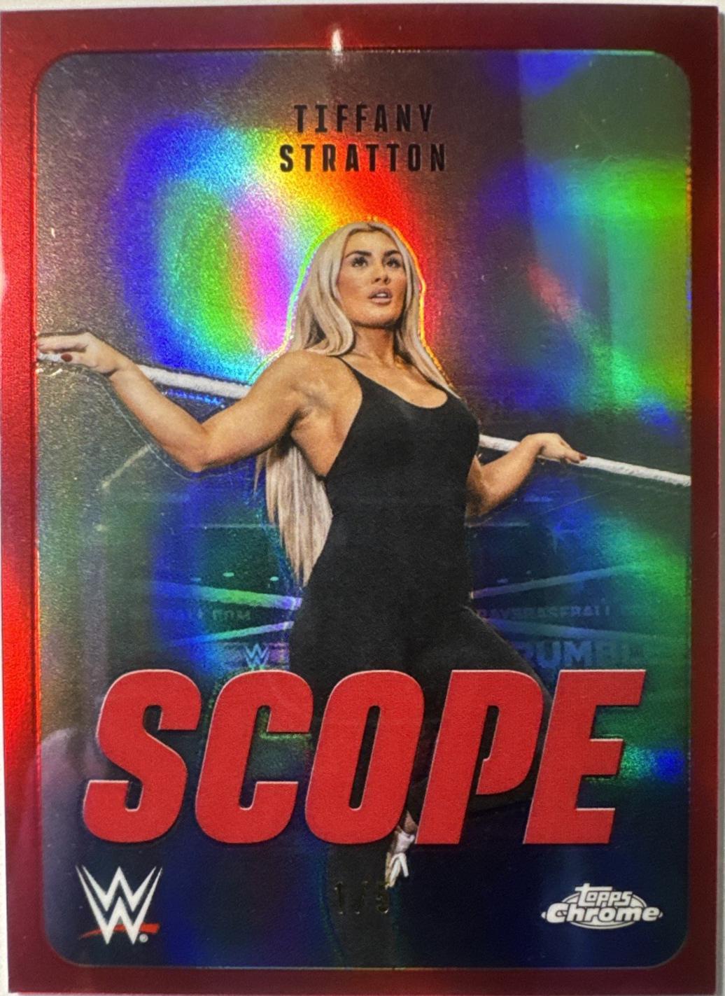 Tiffany Stratton [Red Refractor] #SCO-2