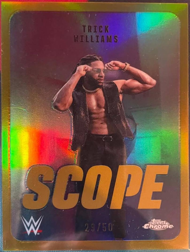 Trick Williams [Gold Refractor] #SCO-33