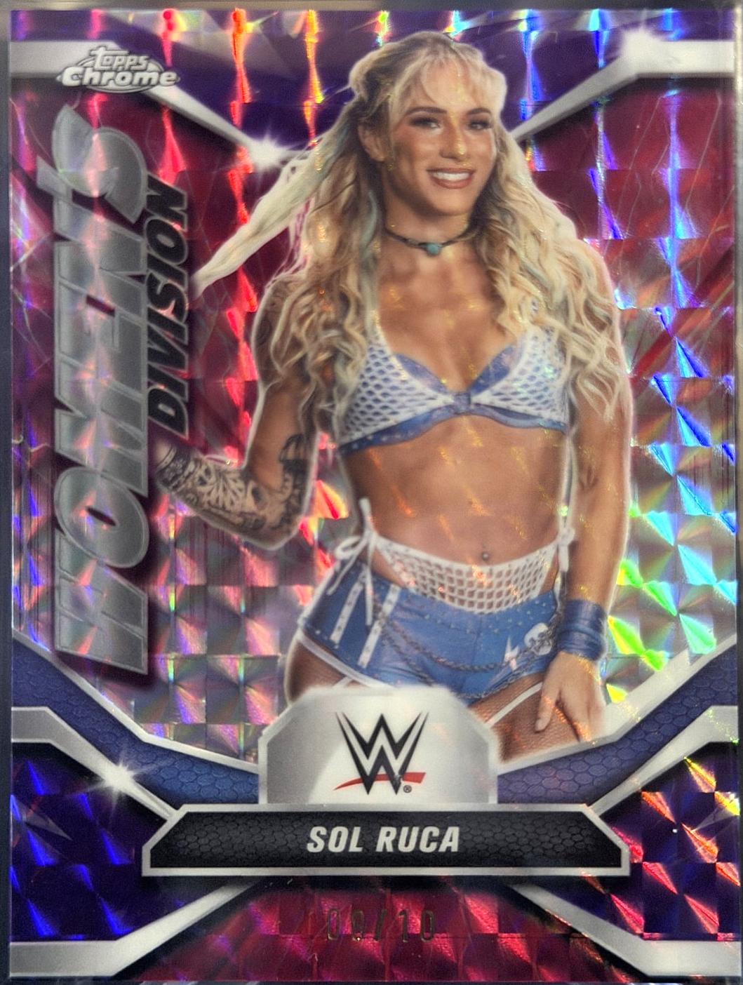 Sol Ruca [Purple Geometric Refractor] #WDV-11