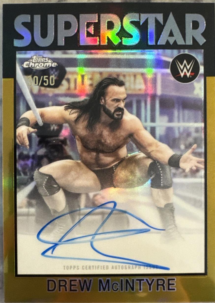 Drew McIntyre [Gold] #86T-DM