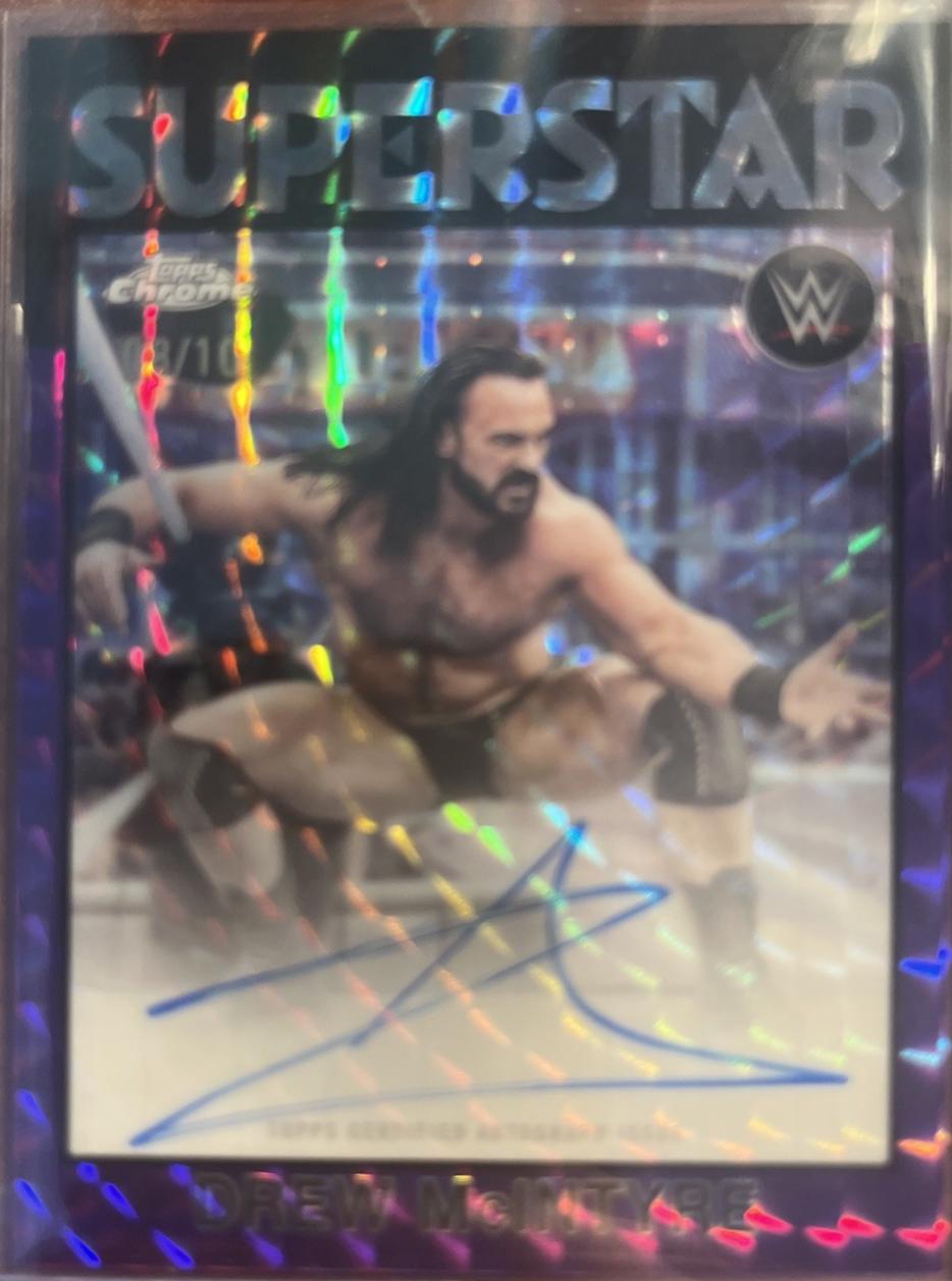Drew McIntyre [Purple Geometric] #86T-DM