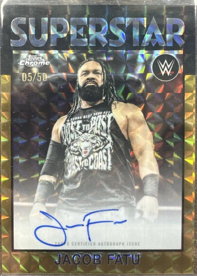 Jacob Fatu [Gold Geometric] #86T-JF