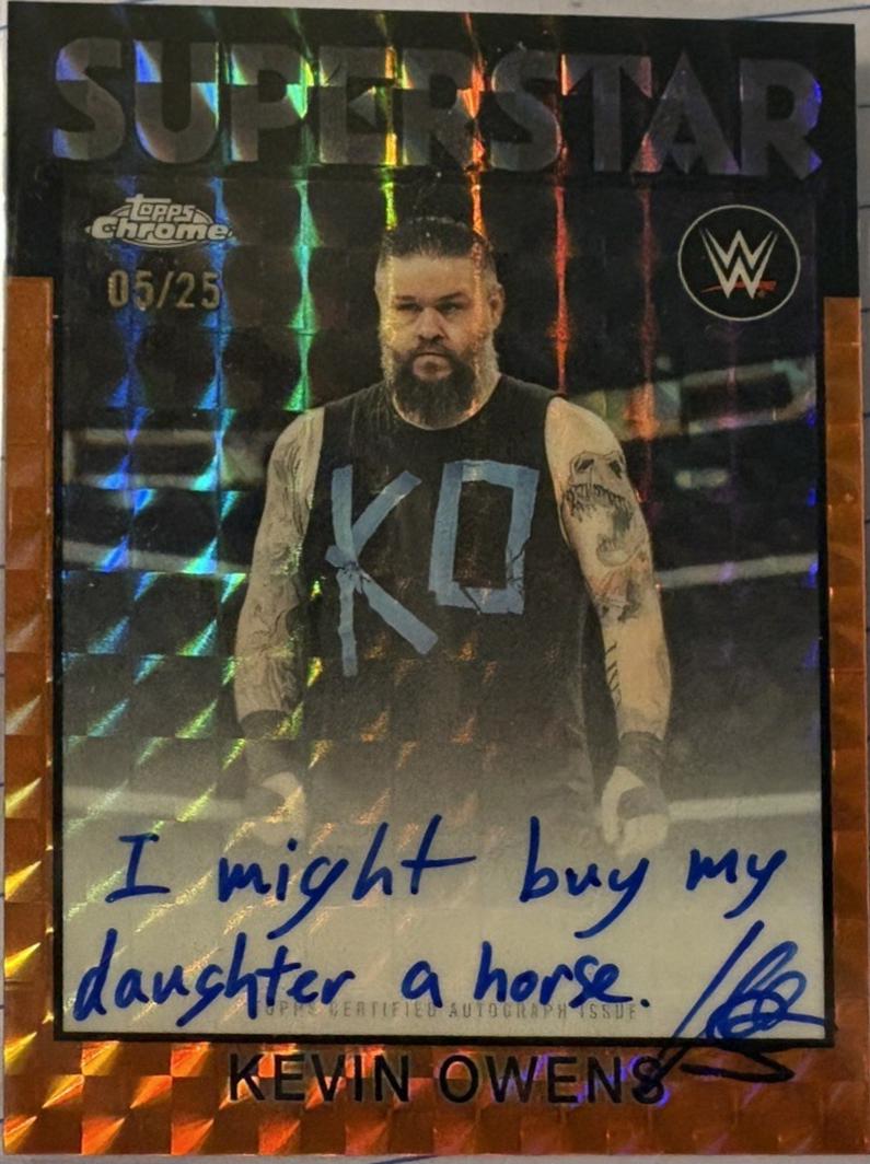 Kevin Owens [Orange Geometric] #86T-KO