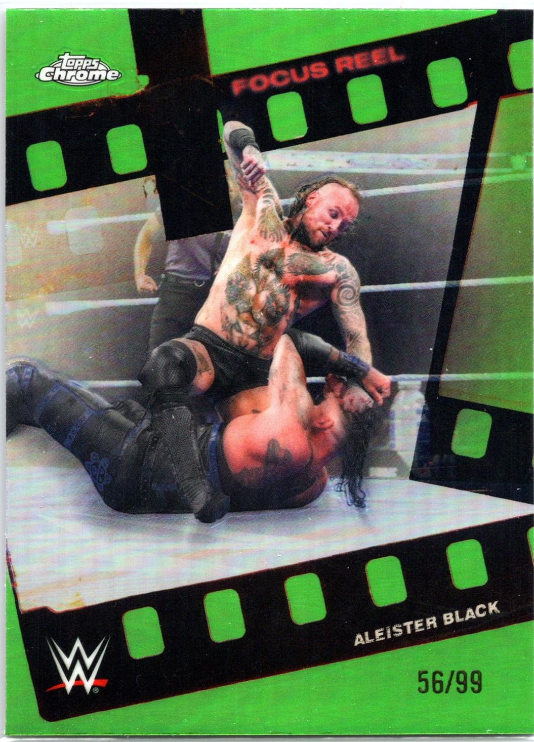 Aleister Black [Green Refractor] #FR-27