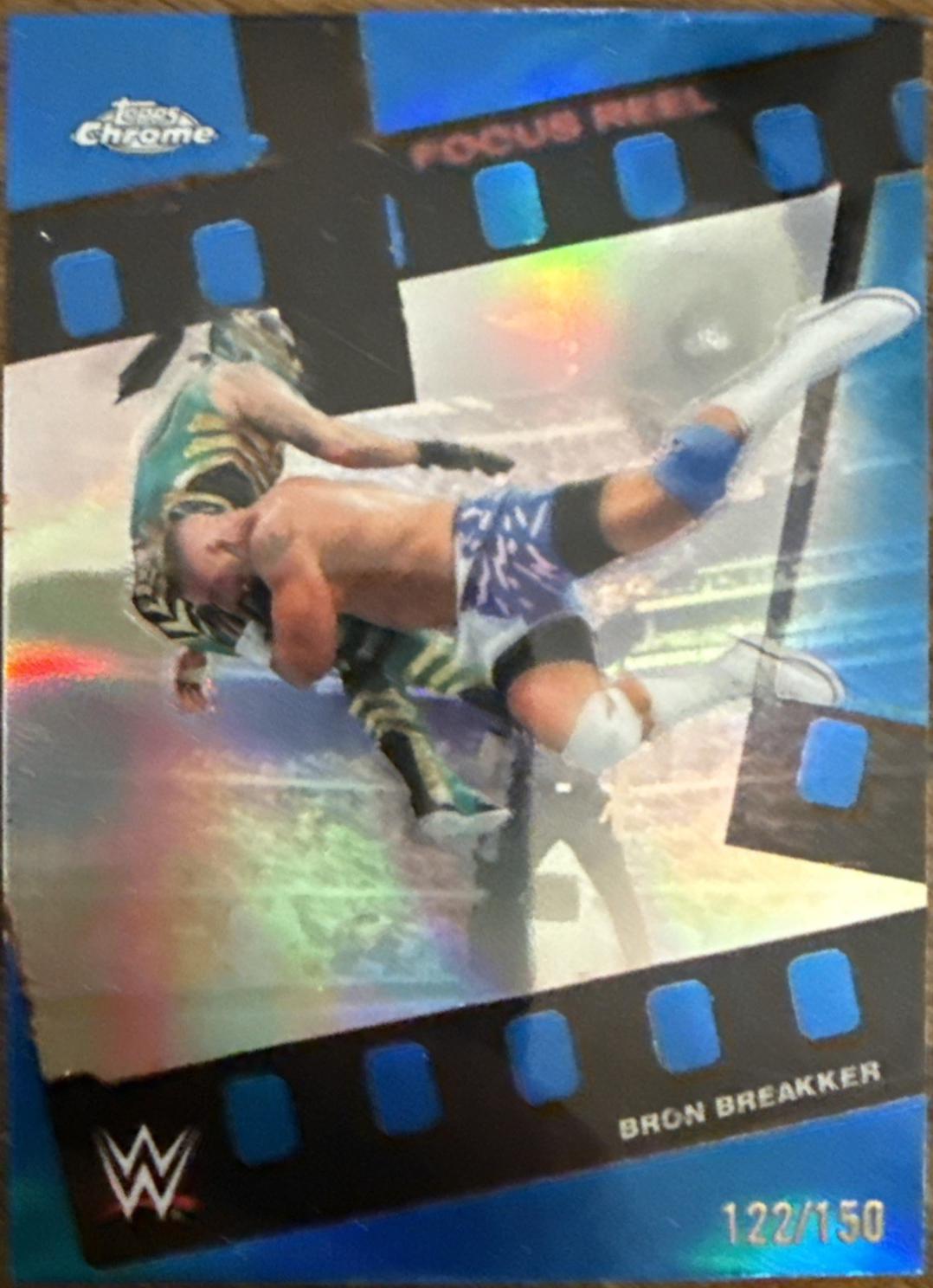 Bron Breakker [Blue Refractor] #FR-33