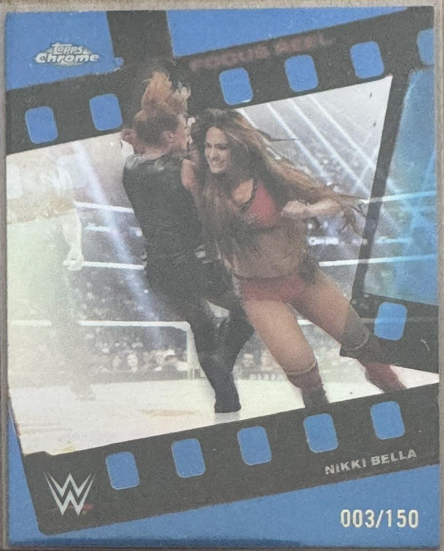 Nikki Bella [Blue Refractor] #FR-21