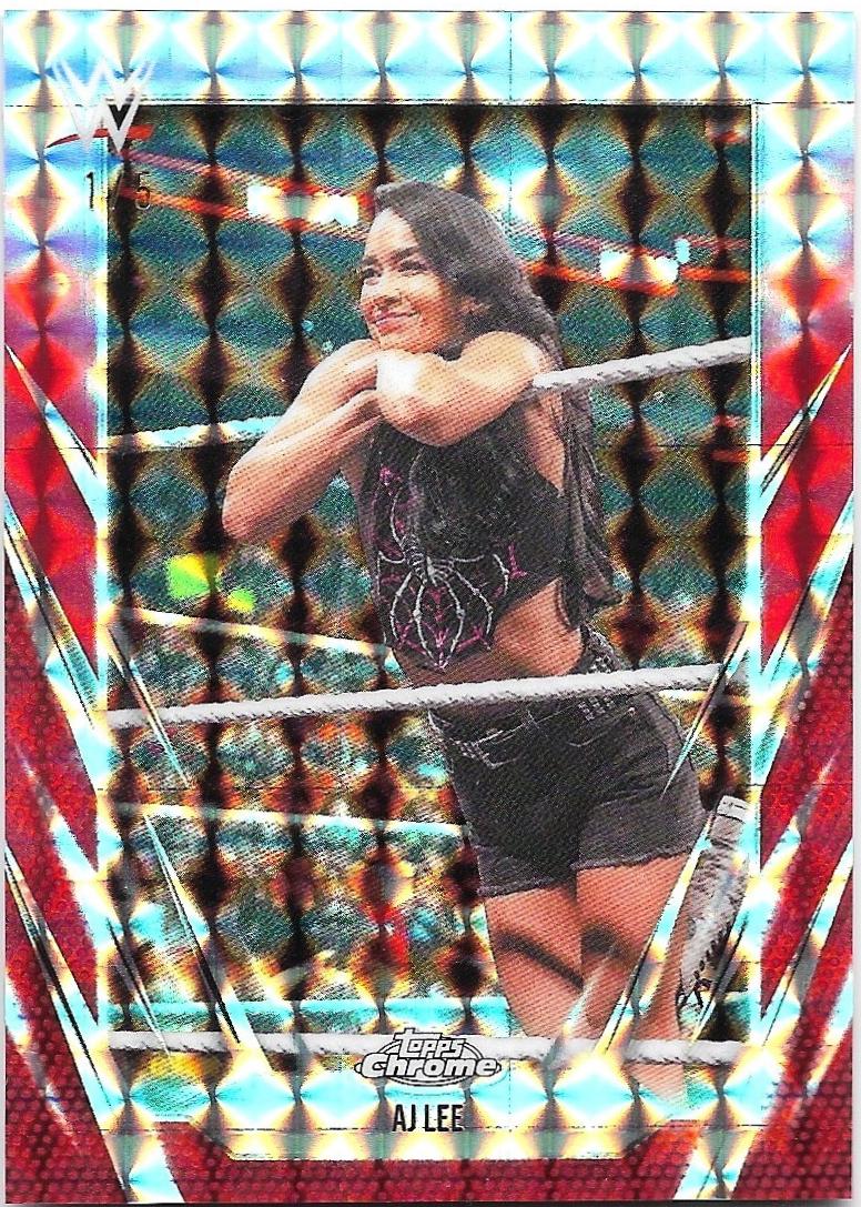 AJ Lee [Red Geometric] #105
