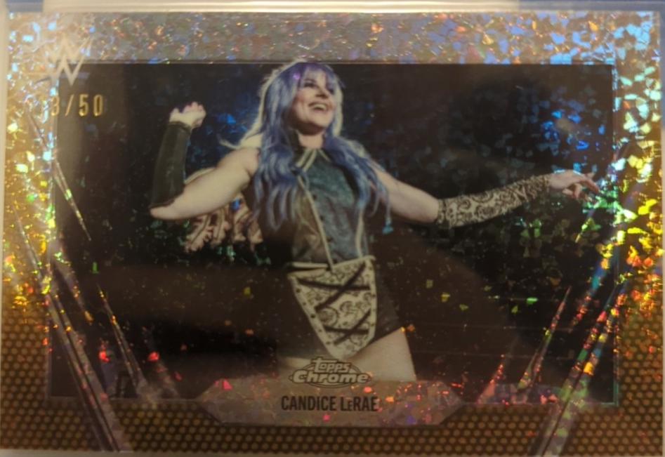 Candice LeRae [Gold Refractor] #90