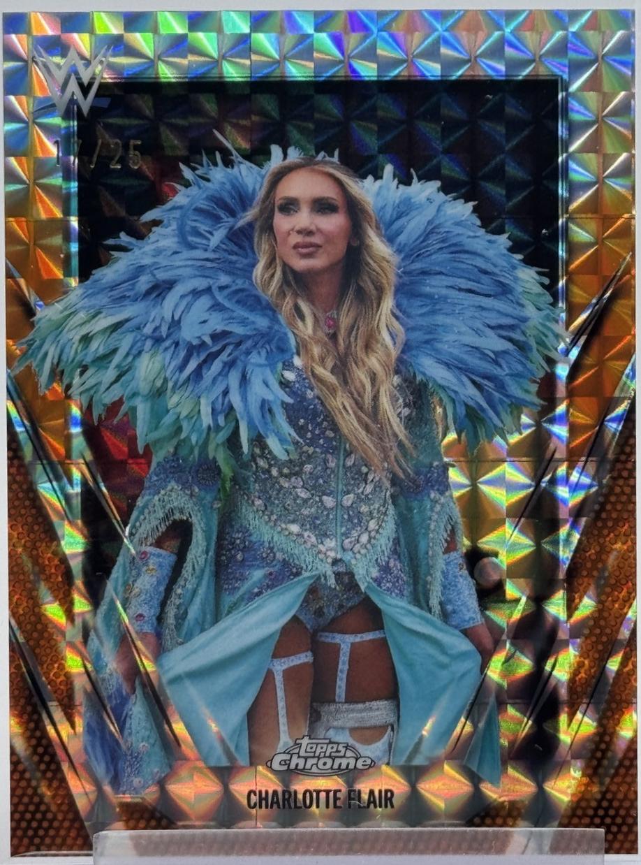 Charlotte Flair [Orange Geometric] #89