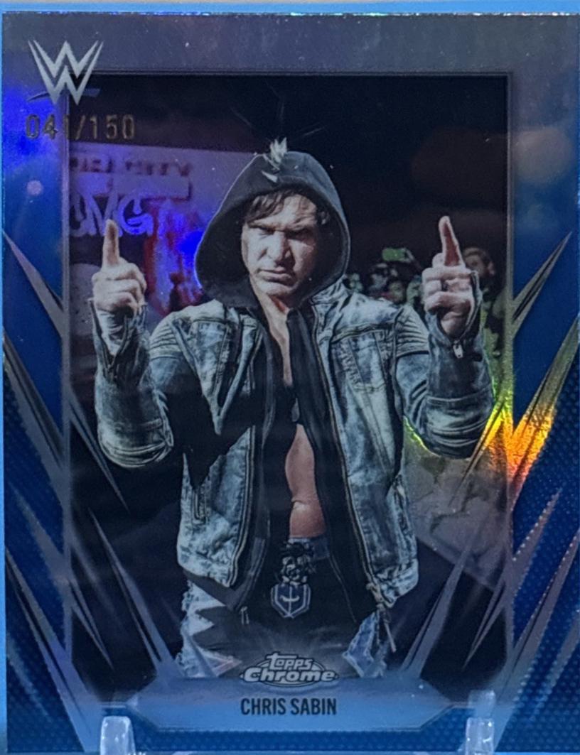 Chris Sabin [Blue Refractor] #124