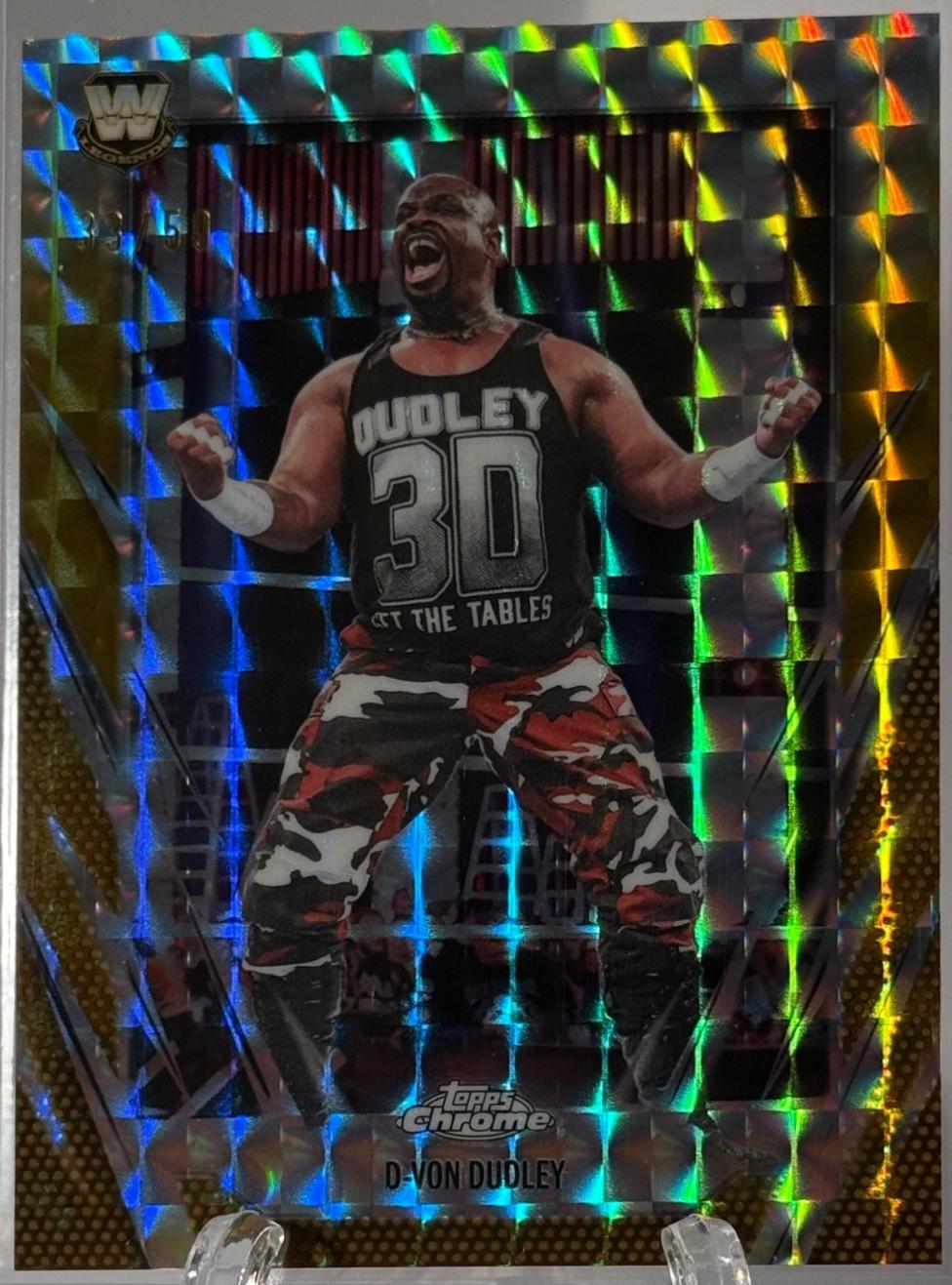 D-Von Dudley [Gold Geometric] #198