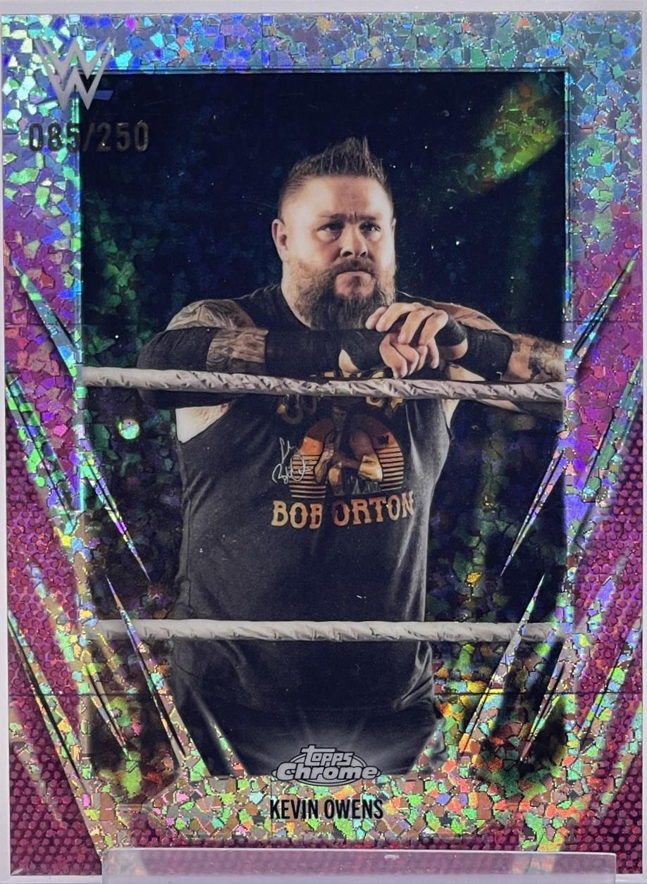 Kevin Owens [Pink Mini Diamond Refractor] #51