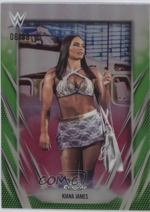 Kiana James [Green Refractor] #82