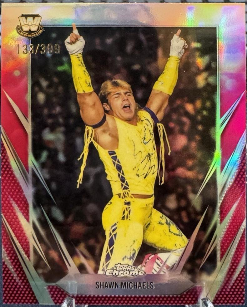 Shawn Michaels [Magenta Refractor] #59