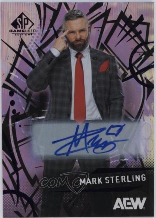 Mark Sterling [Purple Autograph] #59