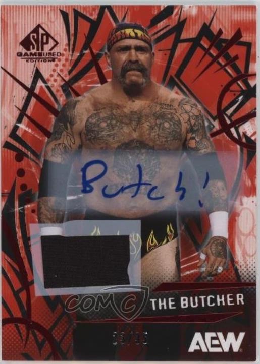 The Butcher [Red Memorabilia Autograph] #80