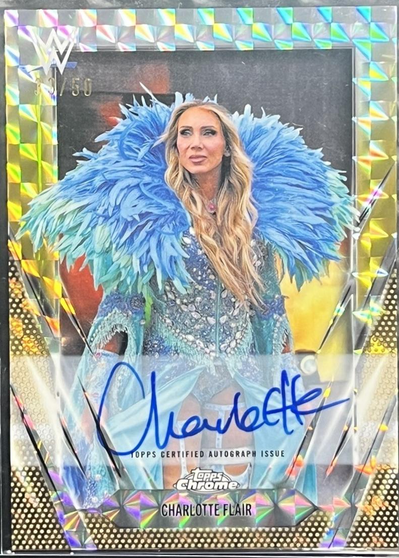 Charlotte Flair [Gold Geometric] #BCA-CHF